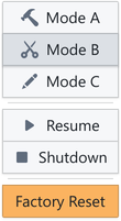Screenshot of component Divider with-vertical-group