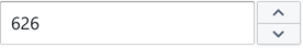 Screenshot of component NumberInput large
