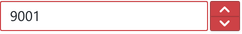 Screenshot of component NumberInput intent-danger