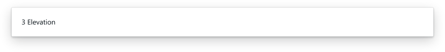 Screenshot of component Card with-elevation-3