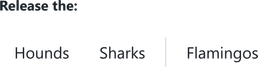 Screenshot of component Divider with-button-group