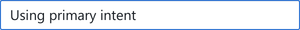 Screenshot of component TextInput intent-primary