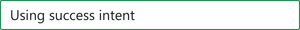 Screenshot of component TextInput intent-success
