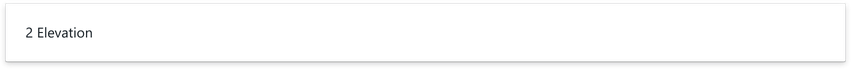 Screenshot of component Card with-elevation-2